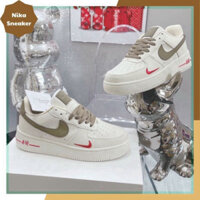 15 mẫu Giày NIKE_AF1 Vệt Nâu, Giày Nike_AIR_FORCE_1 Thời Trang Nam Nữ Full Box || Vệt Nâu 2024