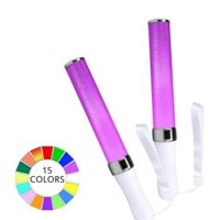 15 Màu Sắc Đổi Phát Sáng Gậy Khí Quyển Đèn Chạy Bằng Pin Điều Khiển Từ Xa Glow Stick Cho Buổi Hòa Nhạc Đảng Lễ Kỷ Niệm Tiếp Liệu