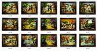 (15 Mẫu) tranh sơn mài vẽ Phố tại Hà nội – SM229