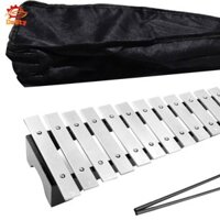 15 Xylophone có hộp đựng và bộ gõ gõ Bộ gõ Xylophone cho ban nhạc sân khấu Quà tặng sinh nhật Trẻ em Người chơi