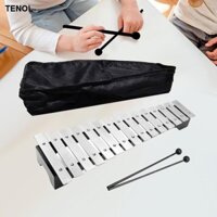 15 Xylophone Glockenspiel Xylophone có hộp đựng và bộ gõ Bộ gõ Xylophone cho trẻ em Ban nhạc sân khấu mới bắt đầu