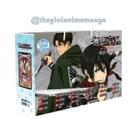 (150) Túi quà ATTACK ON TITAN ĐẠI CHIẾN TITAN chữ nhật poster postcard bookmark banner huy hiệu thiếp ảnh dán