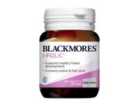 150 viên Blackmores I-Folic bổ sung I-ốt và Acid Folic cho bà bầu.