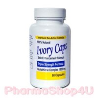 1500 mg Glutathione (60 viên) Glutathione Có thể thấy kết quả ngay lập tức Các nếp nhăn làm trắng