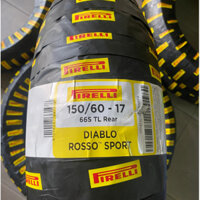 (150/60-17) Vỏ xe Pirelli Diablo Rosso Sport 150/60-17 M/C 66S TL