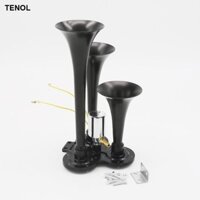 150db Triple Trumpet LOUD Train Four Kit Điện 12V-24V