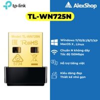 [150M] TThiết Bị Thu WiFi TP-Link WN725N Chuẩn N300