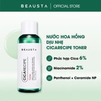 150ML Nước hoa hồng chiết xuất rau má Beausta Cicarecipe Serum Toner