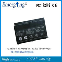 15.12V 89.21wh P370BAT-8 Pin máy tính xách tay cho clevo X900 p370em p370em3 xmg p723 Pro sager np9380 NP9390-S 6-87-w95