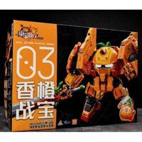 [15/3 có hàng] Mô Hình Lắp Ráp Quýt Kiếm Sĩ Robot Trái Cây Yili ChuangWan Chính Hãng