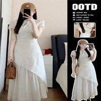 1534 Người Bộ Sưu Tập Mới Phong Cách Trung Hoa Quốc Quốc Gia Mơ Đầm Trẻ Em Mùa Hè Mới Đứng Cổ Váy Dài Hào Quang Slim-