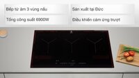 15,350k Bếp từ 3 vùng nấu lắp âm Electrolux EIT913