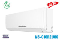 15'4TK8050  Điều hòa Nagakawa 18000 BTU 1 chiều NS-C18R2U86 gas R32
