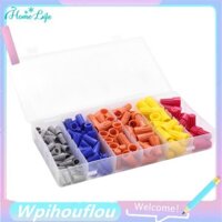 158 Chiếc 5 Màu Đầu Nối Dây Điện Xoắn Vít Thiết Bị Đầu Cuối Lò Xo Lắp Hạt Mũ Các Loại Bộ