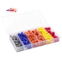 158 Chiếc 5 Màu Đầu Nối Dây Điện Xoắn Vít Thiết Bị Đầu Cuối Lò Xo Lắp Hạt Mũ Các Loại Bộ