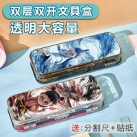 [1589 Đánh Giá Tích Cực] Nezha 2: Con Quỷ Tàn Phá Tàn Phá Hộp Bút Chì Trong Suốt Đa Chức Năng Dung Tích Lớn Dành Cho Học Sinh Tiểu Học Và Trung Học 3.2