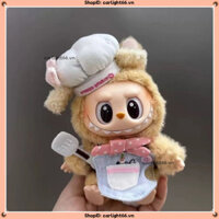 15cm 17cm quần áo Labubu Bộ quần áo nhà bếp đáng yêu Macaron V1 V2 Baby Three V3 Mini Baoao Liila