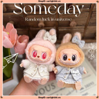 15cm 17cm quần áo Labubu Macaron V1 V2 Baby Three V3 Mini Baoao Liila Luky Cat Dora