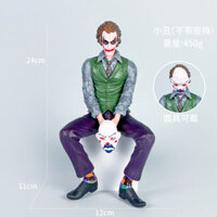 15cm Anime Thám Tử Truyện Tranh Joker Ngồi Hành Động Mafex Hình Suicide Squad Joker Supervillain Mô Hình Búp Bê Xe Trang Trí Đồ Chơi Quà Tặng