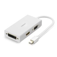 (15cm) Cáp chuyển Mini Displayport sang HDMI-DVI-VGA - Ugreen 20418/20417