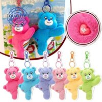 15cm Chăm Sóc Gấu Bông Móc Khóa Tình Yêu Gấu Mặt Dây Chuyền Sang Trọng Sinh Nhật Trẻ Em Bé Gái Và Quà Tặng Đồ Chơi U2e1