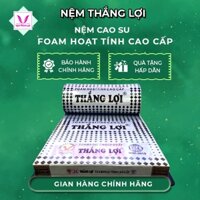 (15cm) Nệm Cao Su Foam Hoạt Tính Cao Cấp Thắng Lợi - Nệm cao su chuyên kháng khuẩn, khử mùi dành cho gia đình có con nhỏ