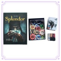 15cm Splendor Board Game Full English Mini Version For Party Family Playing Cards Kids Adults Birthday Gifts