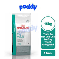 [15kg] Hạt Cho Chó Trưởng Thành Giống Nhỏ Royal Canin Mini Adult