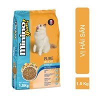 [1.5KG] Thức ăn cho mèo vị hải sản Minino Yum