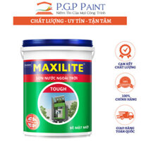 [15L] Sơn Ngoại Thất Maxilite Tough 28C Mờ Có Màu Đẹp Và Lâu Phai Nhờ Tính Năng Chống Bong Tróc (MÀU TRẮNG)