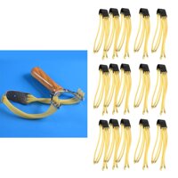 15x Sling shot Rubber Band Latex Powerful Catapult Bungee Fishing Band