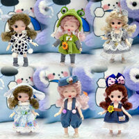 16-17cm Búp Bê Bán Chạy Mô Phỏng Cô Gái Công Chúa Đa Phối Hợp Tinh Tế 20cm bjd Đồ Chơi Trẻ Em Sinh Nhật Ngày Lễ Quà Tặng Giáo Dục Nhà Chơi Đồ Chơi
