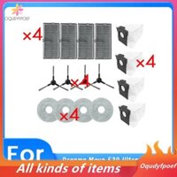 16 Chiếc Cho Dreame Mova E30 Ultra / Trouver E30 Ultra Quét Robot Cleaner Phần Thay Thế