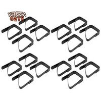 16 Chiếc Đen Đen Đen Khăn Trải Bàn Kẹp Khăn Trải Bàn Cố Định Kẹp 5X4cm Khăn Trải Bàn Cho Tiệc Buffet / Thịt Nướng / Sân Vườn