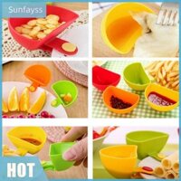 16 Chiếc Kẹp Nhúng Bát Hộp Đựng Gia Vị Silicon Bát Nước Sốt Cà Chua Gia Đình [sunfayss.vn]