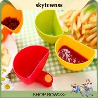 16 Chiếc Kẹp Nhúng Bát Hộp Đựng Gia Vị Silicon Bát Nước Sốt Cà Chua Gia Đình [skytownss.vn]
