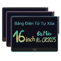 [16 Inch] Bảng Viết Tự Xóa 16 Inch Đa Sắc Bảng Vẽ Tự Xóa Thế Hệ Mới Thông Minh Bảng LCD Tự Xóa 16 Inch - Dừa Shopkids