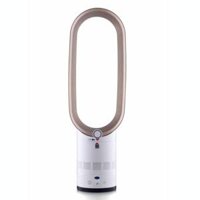 16 inch Hộ gia đình Câm Lắc đầu Bàn điều khiển từ xa Quạt điện không lá (Vàng)