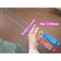 16 inch Tua vít bake dẹp Kingtony Ph2 6mm 14210216 14226516 dài 400mm luôn cán dài 510mm, tua vít 6mm.