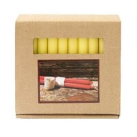 16 màu Hộp 30 cây nến taper Miss Candle FTRAMART NQM3049 cao 11 cm Lựa chọn màu - VÀNG