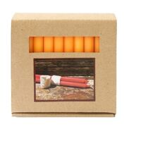 16 màu Hộp 30 cây nến taper Miss Candle FTRAMART NQM3049 cao 11 cm Lựa chọn màu - Cam