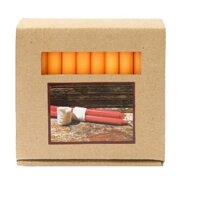 16 màu Hộp 30 cây nến taper Miss Candle FTRAMART NQM3049 cao 11 cm Lựa chọn màu - Cam