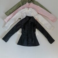 1/6 Mô Hình Người Lính Phụ Kiện Quần Áo, Áo Sơ Mi Nữ Tay Dài BJD Nhiều Màu Sắc Có Hàng