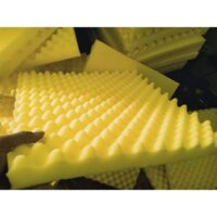 16 Tấm mút tiêu âm.Cách âm hình trứng ( 4m²) .Kích thước 50*50cm dày 3cm/Tấm . Được chọn màu