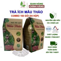 160 gói trà ích mẫu thảo Bảo Khang, cân bằng nội tiết, điều hòa kinh nguyệt, da dẻ hồng hào, mịn da