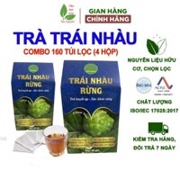 160 gói trà trái nhàu rừng Bảo Khang, quả nhàu khô, đau xương khớp, ổn định huyết áp, mỡ máu
