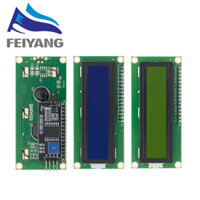 1602 Module Màn hình màu xanh/vàng lục 16x2 nhân vật LCD hiển thị PCF8574T IIC I2C giao di