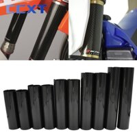 160mm 178mm 202mm 225mm 248mm nắp bảo vệ phuộc trước bằng sợi carbon motocross cho honda yamaha kawasaki suzuki ktm crf cr yzf