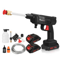 160W Car Washer Cleaner Car Washing Spray Gun Cordless High Pressure Electric Water Gun Foam Machine for Makita 18V Batt
