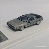 1/64 Back to Future Time Car DeLorean Mô hình xe mô phỏng hợp kim DMC-12 phim